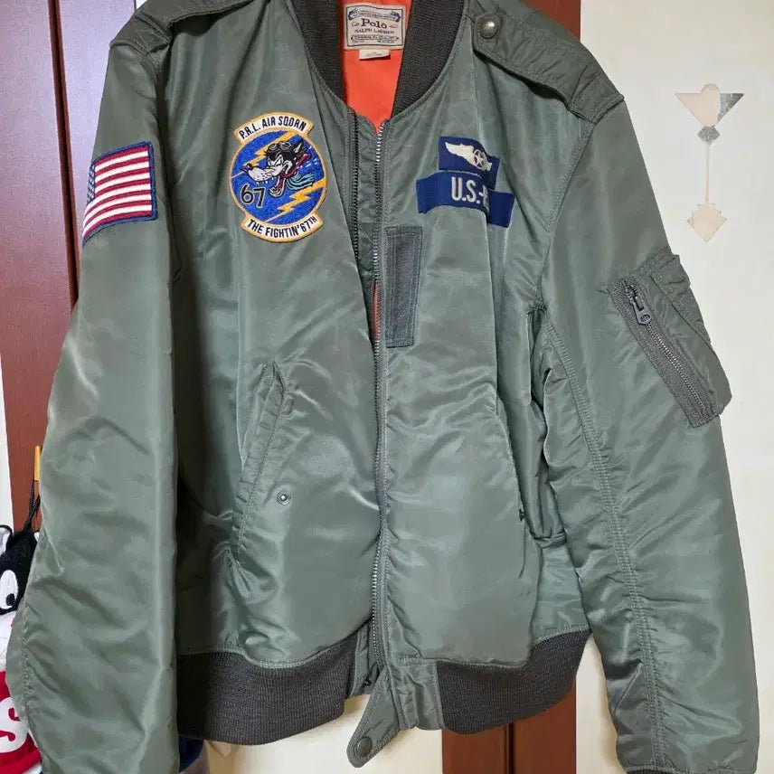 [BUNJANG] Polo MA-1 Bomber Jacket / 폴로 정품 MA-1