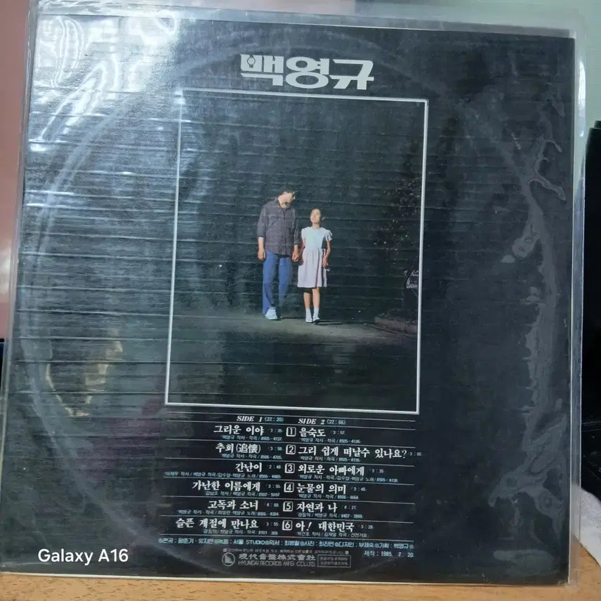 [BUNJANG] Baek Young Kyu Eulsookdo LP Record / 백영규 그리운이야/을숙도 LP 레코드