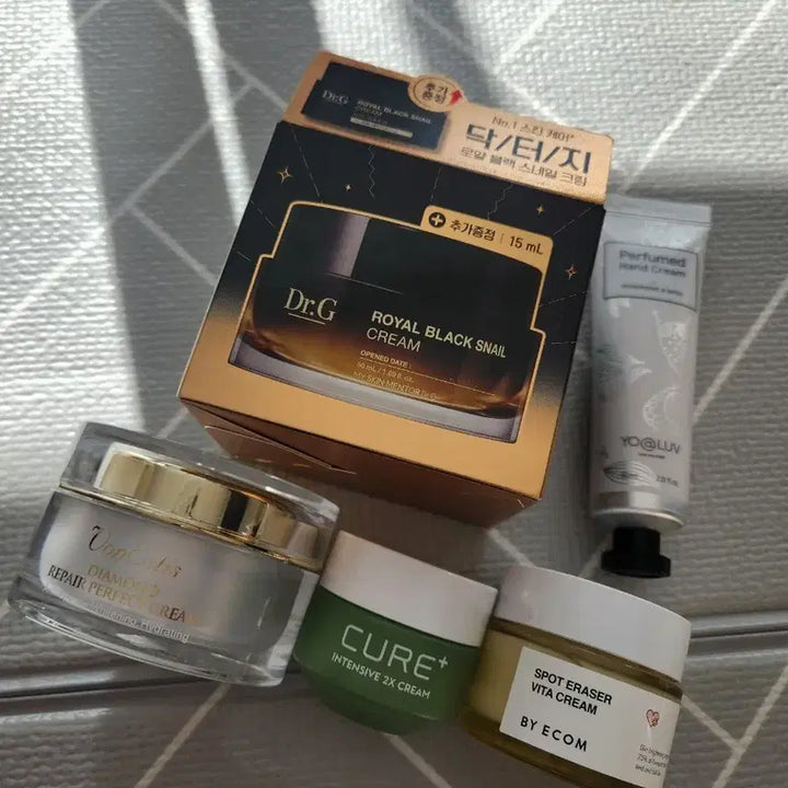 [BUNJANG] Assorted Cream Set / 크림3종+핸드크림1)닥터지, 본에스티스, 라센스 로에 큐어