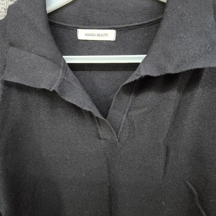 [BUNJANG] Mimosa Beauty Pleated Black Dress / 블랙 플리츠 원피스 95