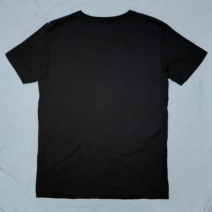 [BUNJANG] LANVIN en Bleu Metallic Blue Logo T-Shirt / [L] LANVIN en Bleu 메탈릭 블루 로고 티셔츠