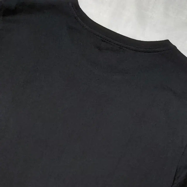 [BUNJANG] LANVIN en Bleu Metallic Blue Logo T-Shirt / [L] LANVIN en Bleu 메탈릭 블루 로고 티셔츠