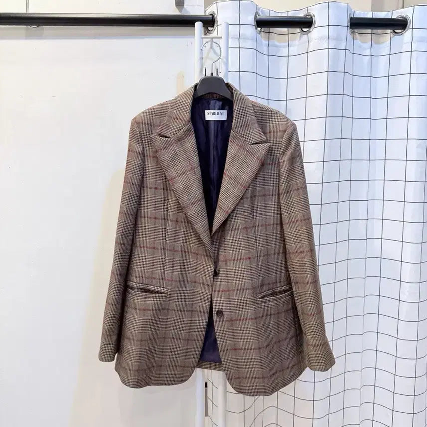 [BUNJANG] Stardust Check Jacket / 스타더스트 체크자켓