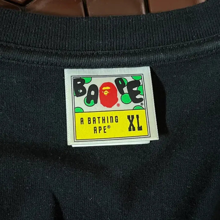 [SOLD OUT] 베이프 샤크 블랙 긴팔 티셔츠 XL