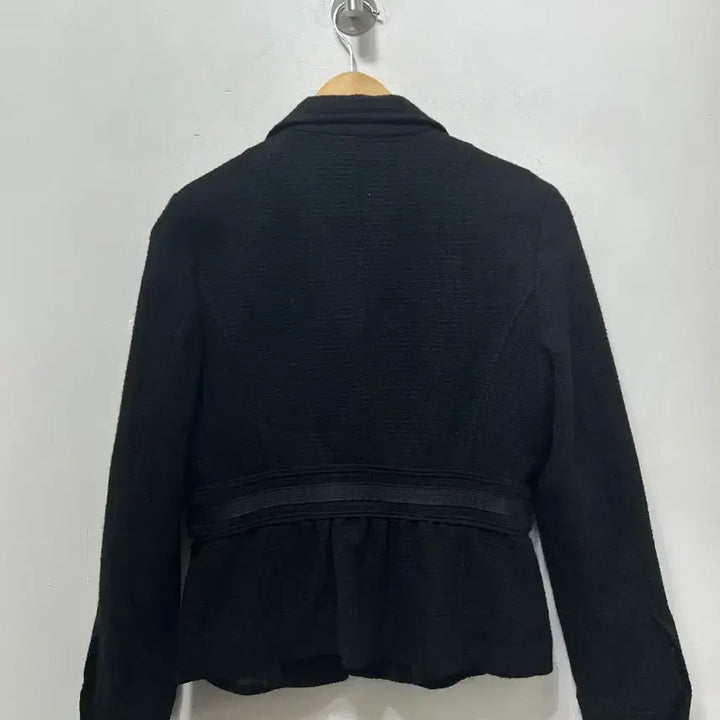 [BUNJANG] SYSTEM Black Tweed Jacket - Size S / SYSTEM 시스템 블랙 트위드 자켓 S
