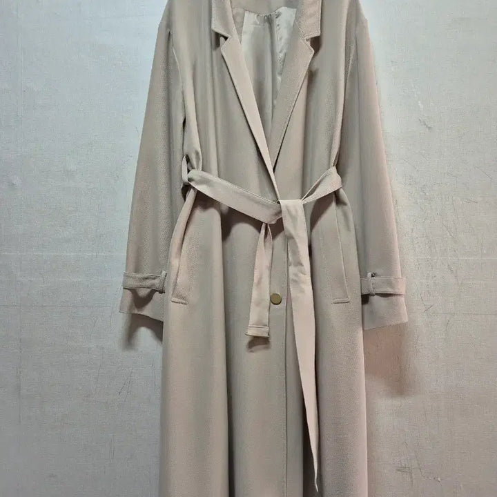 [BUNJANG] System Belted Long Coat / 한섬 시스템 밸티드 롱코트