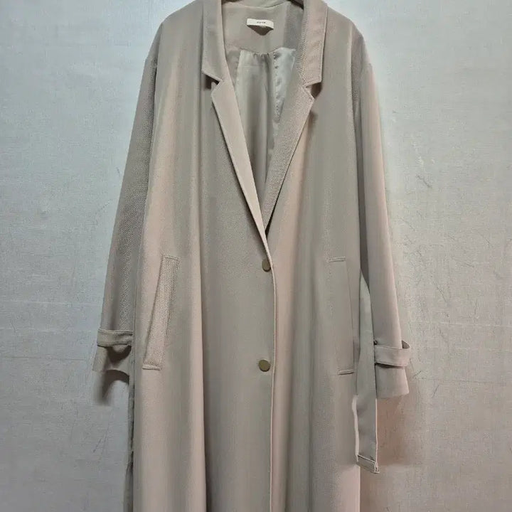 [BUNJANG] System Belted Long Coat / 한섬 시스템 밸티드 롱코트