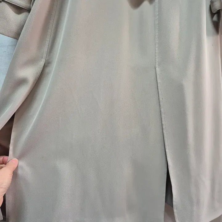 [BUNJANG] System Belted Long Coat / 한섬 시스템 밸티드 롱코트