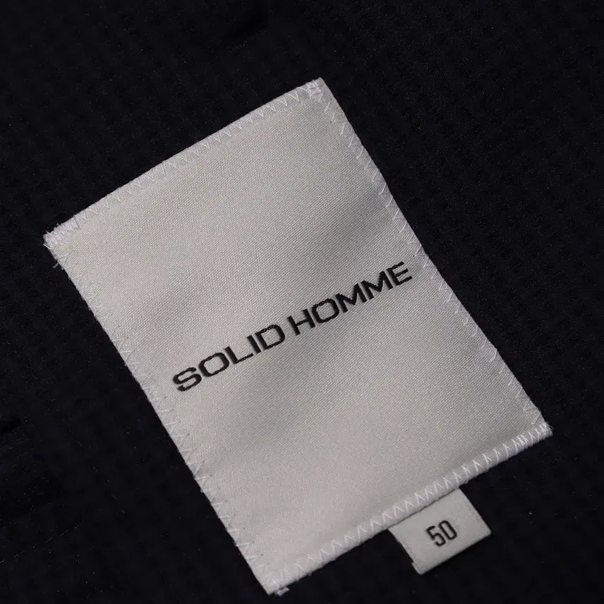 [BUNJANG] SOLID HOMME Slim Fit Check Blazer Jacket / SOLID HOMME 슬림핏 투버튼 체크 블레이저 재킷 size 105