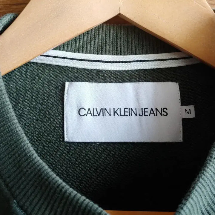 [BUNJANG] Calvin Klein CK Embroidered Logo Sweatshirt (M) / 캘빈클라인 CK 자수로고 맨투맨(M)