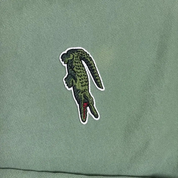 [BUNJANG] Lacoste Unisex Half-Zip Sweatshirt / 라코스테 반집업 스웻셔츠 S