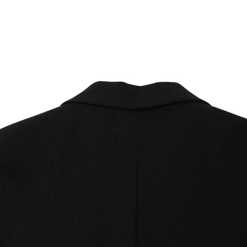 [BUNJANG] SOLID HOMME Black Poly Two-Button Blazer Jacket / SOLID HOMME 블랙 폴리 투버튼 블레이저 재킷 size 105