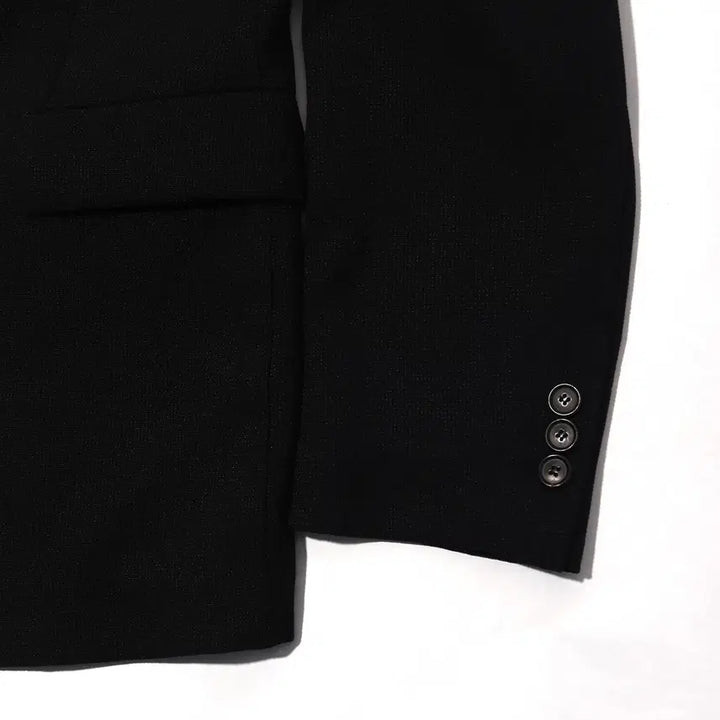 [BUNJANG] SOLID HOMME Black Poly Two-Button Blazer Jacket / SOLID HOMME 블랙 폴리 투버튼 블레이저 재킷 size 105