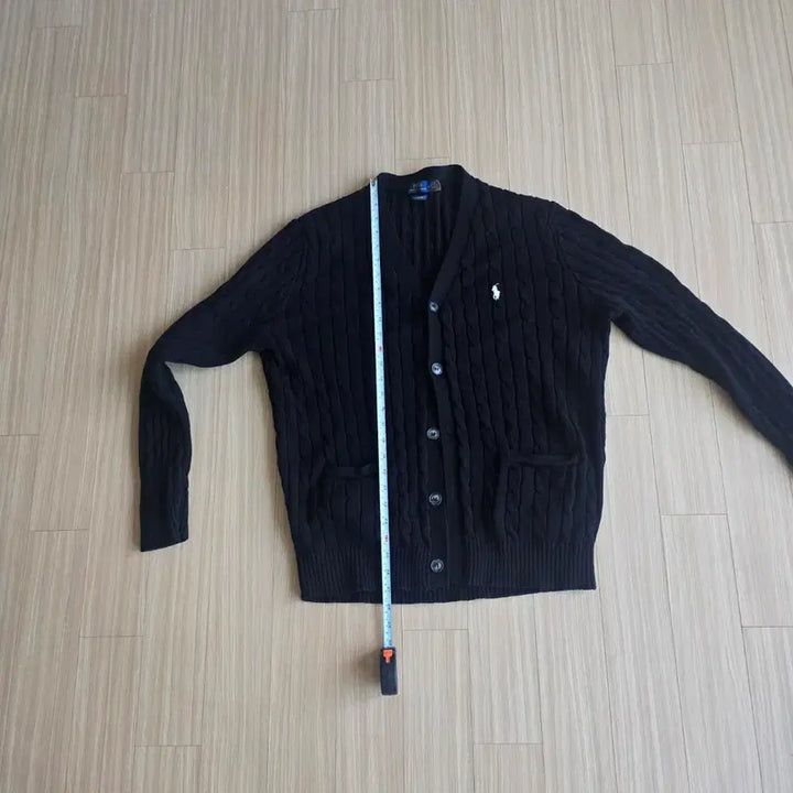 [BUNJANG] Polo Cable Knit Cardigan / 폴로 가디건