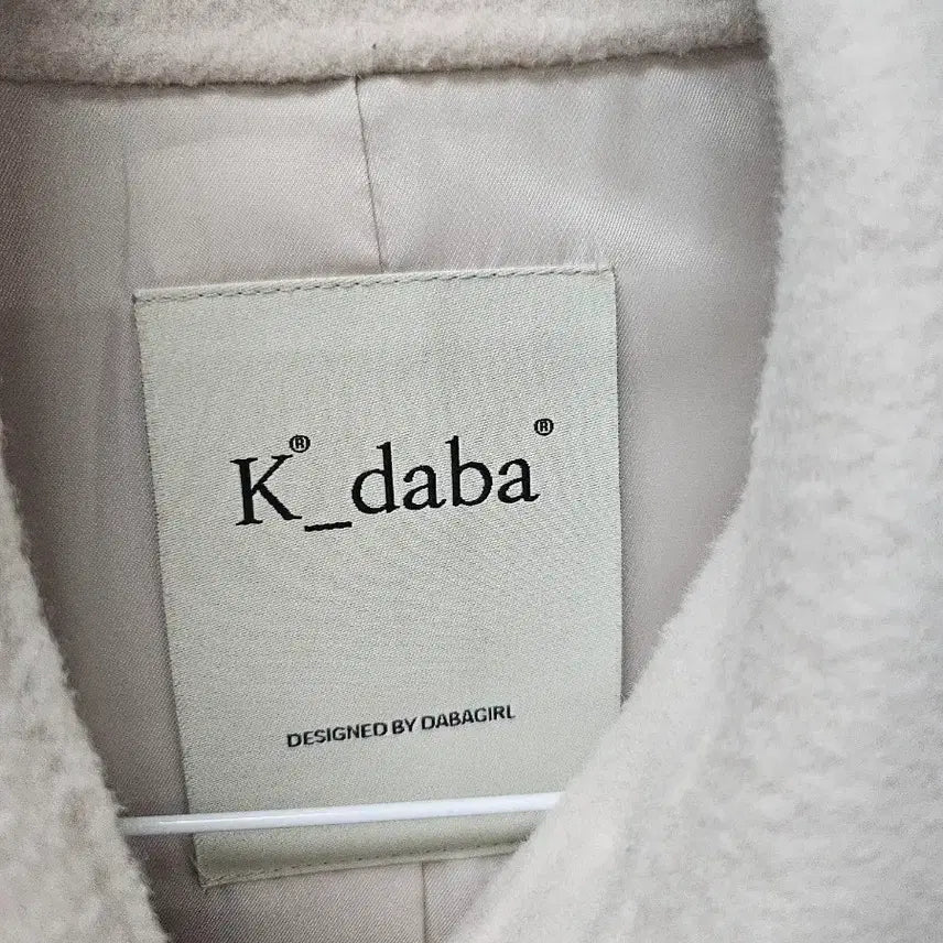 [BUNJANG] K'daba Ivory Wool Crop Coat Jacket / K'daba 크롭 울 코트 자켓 아이보리 핸드메이드  free