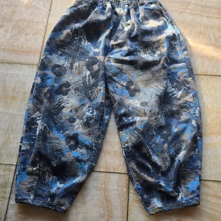 [BUNJANG] Patterned Baggy Pants XL / 패턴 배기바지 XL