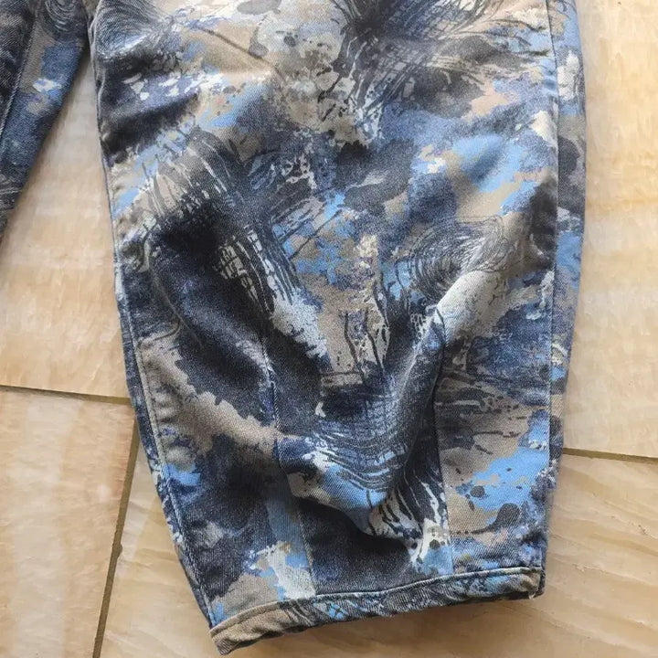 [BUNJANG] Patterned Baggy Pants XL / 패턴 배기바지 XL