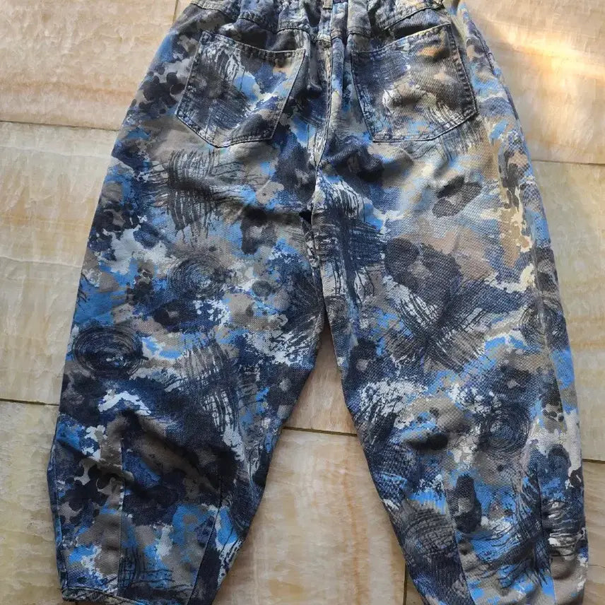 [BUNJANG] Patterned Baggy Pants XL / 패턴 배기바지 XL