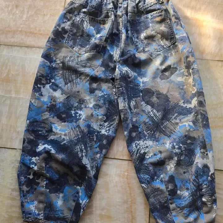 [BUNJANG] Patterned Baggy Pants XL / 패턴 배기바지 XL