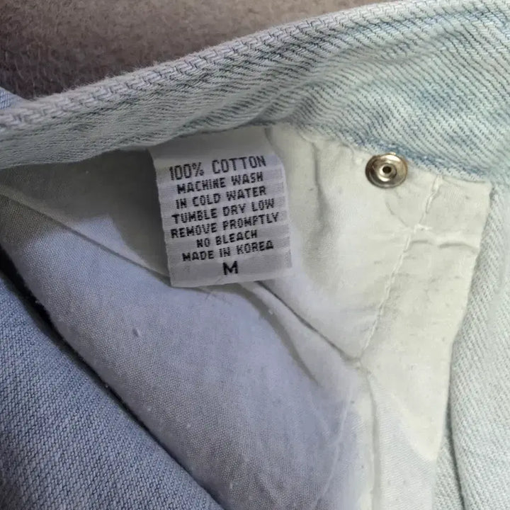 [BUNJANG] Unbranded Straight Jeans Medium / 연청 일자진 새거 미듐