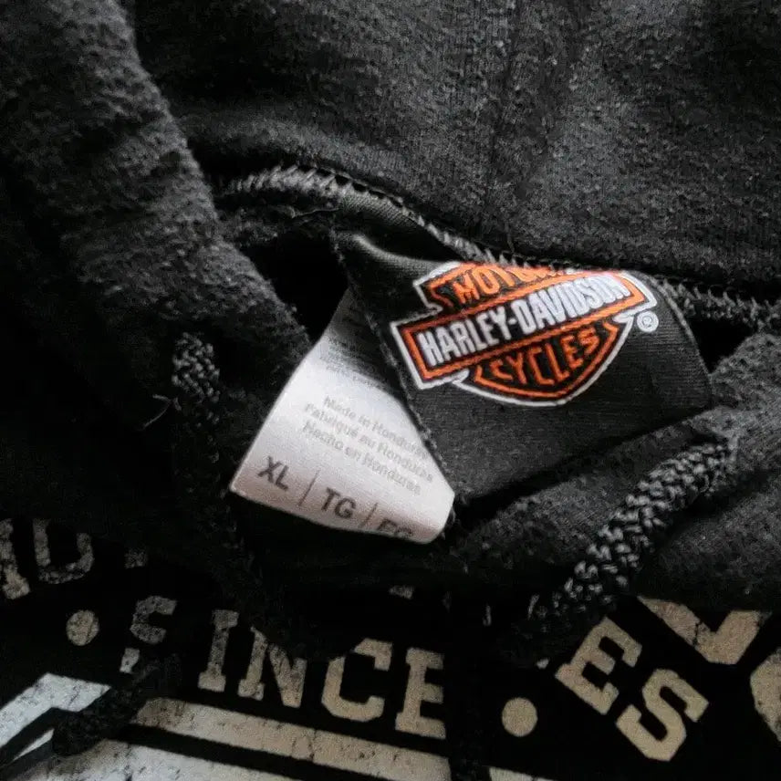 [BUNJANG] Harley-Davidson Military Collaboration Hoodie / 할리데이비슨 밀리터리 후드