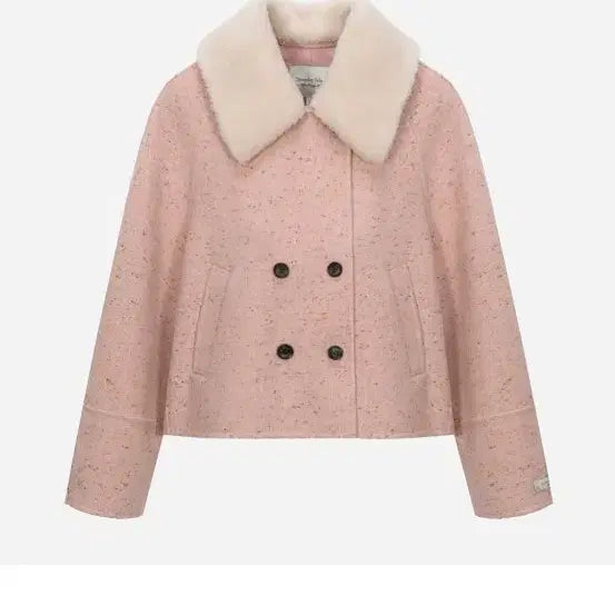 [BUNJANG] Thursday Island Dumble Collar Short Coat / 써스데이아일랜드 덤블카라숏코트