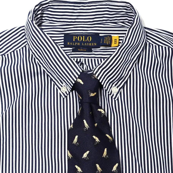 [BUNJANG] YSL Silk Necktie / YSL 입생로랑 JP MADE 실크 넥타이