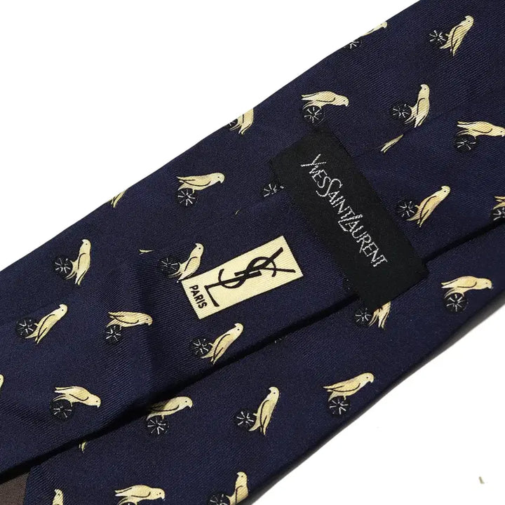 [BUNJANG] YSL Silk Necktie / YSL 입생로랑 JP MADE 실크 넥타이