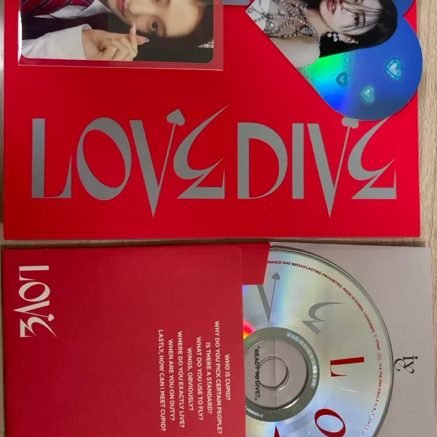 [BUNJANG] IVE Love Dive Album Full Set + Photocard / IVE Love Dive 앨범 풀셋 + 포토카드