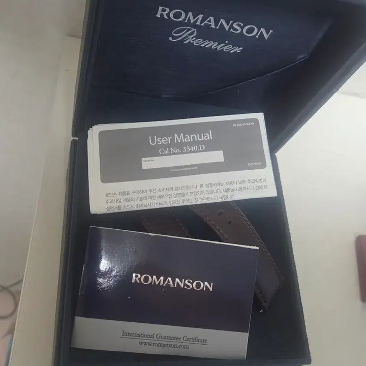 [BUNJANG] Romanson Premier Leather Watch / 로만손 프리미어 가죽 시계
