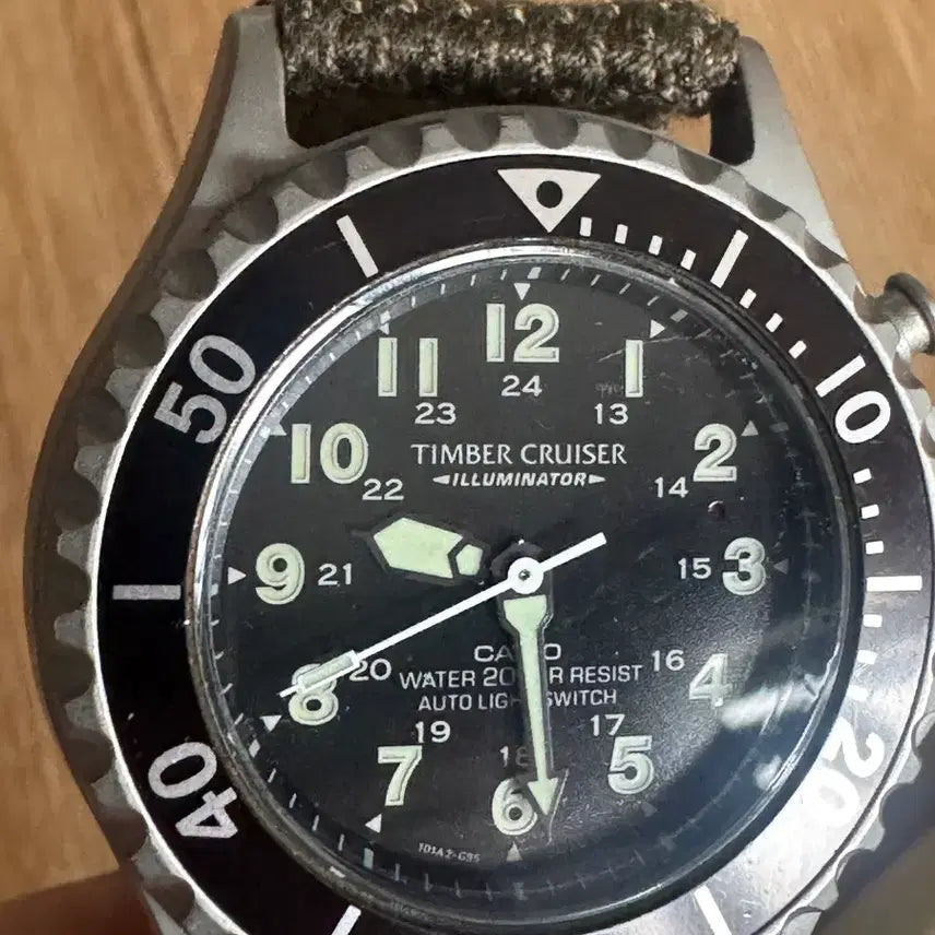 [BUNJANG] Casio TIC-3 Timber Cruiser Vintage Watch / 카시오 빈티지 Timber Cruiser TIC-3