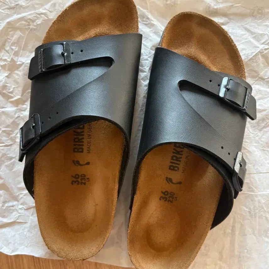 [SOLD OUT] 버켄스탁 취리히 가죽 36 내로우 230mm