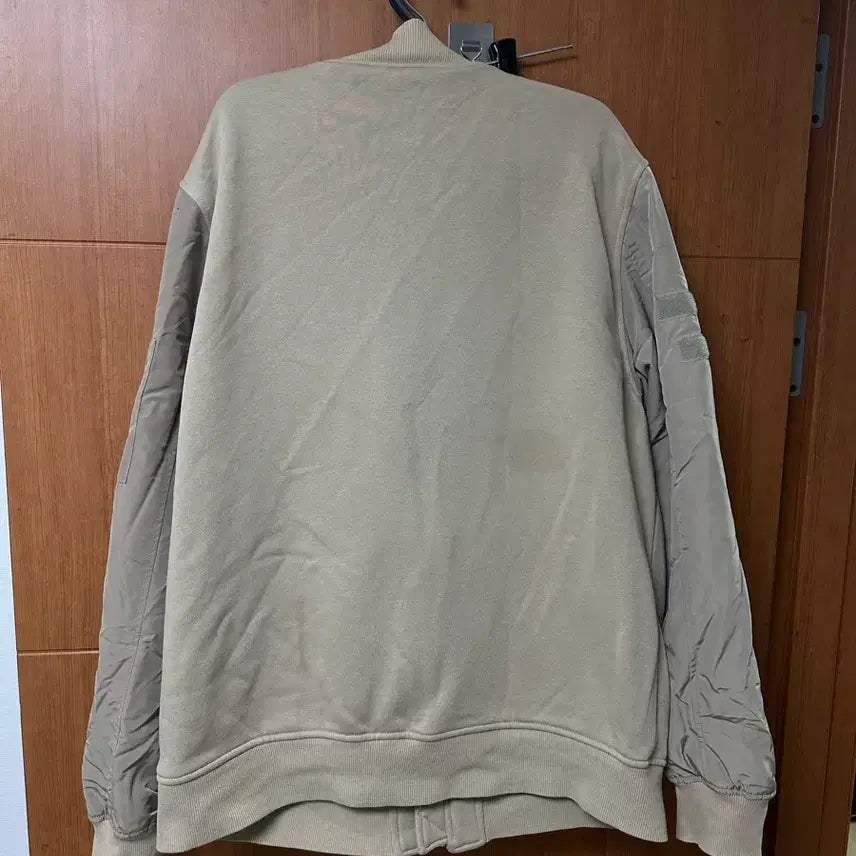 [BUNJANG] H&M Bomber Jacket (Beige) - XL / [XL/베이지] h&m 블루종 봄버 자켓