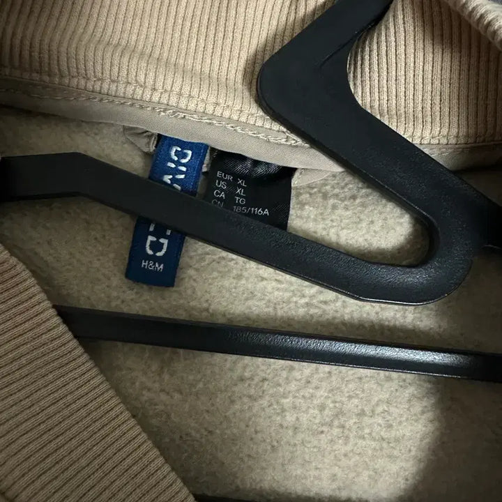 [BUNJANG] H&M Bomber Jacket (Beige) - XL / [XL/베이지] h&m 블루종 봄버 자켓