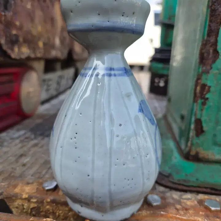 [BUNJANG] Celadon Porcelain 13cm Vase / 도자기13cm