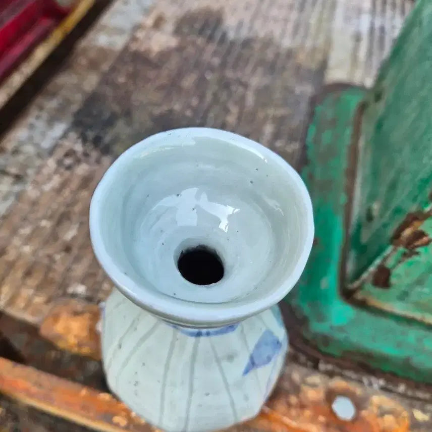 [BUNJANG] Celadon Porcelain 13cm Vase / 도자기13cm