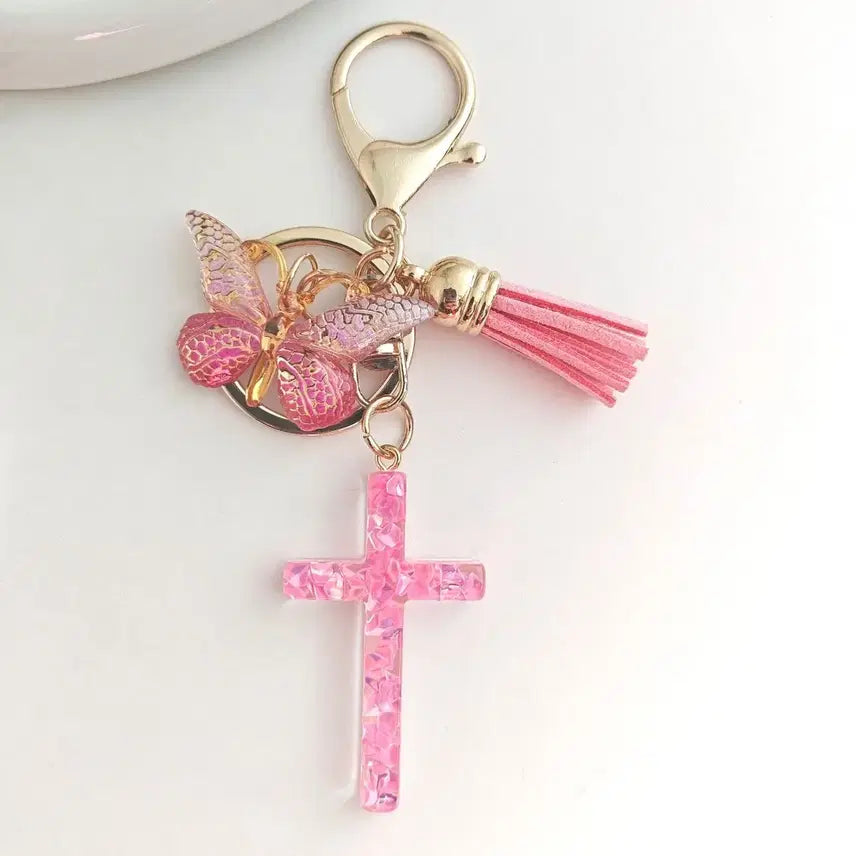 [BUNJANG] Ivory Ribbon Point Mini Crossbag / 리본 포인트 미니 크로스백 아이보리 여성가방