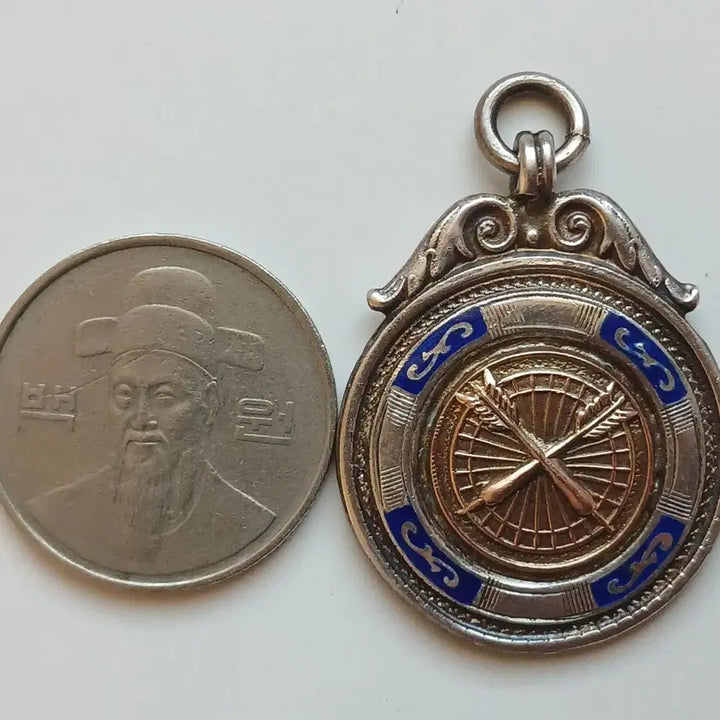 [BUNJANG] 1933 British Shooting Competition Silver Medal / 1933년 영국 사격대회 은메달 11.5g