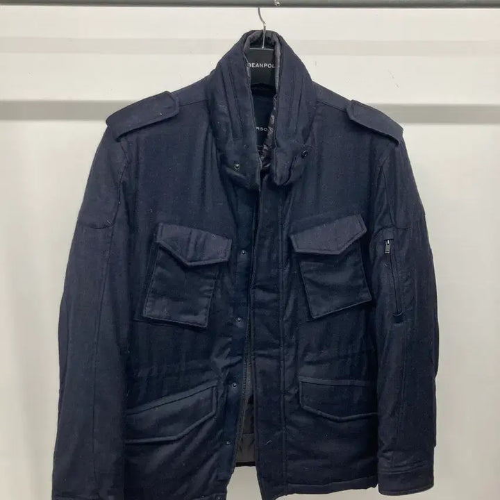 [BUNJANG] Il Corso Wool Down Padded Field Jacket 105 / 일꼬르소 울 다운 패딩 필드 자켓 야상 105