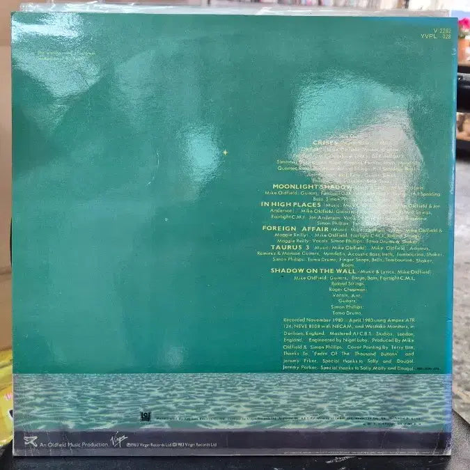 [BUNJANG] Mike Oldfield Crises Album / 마이크 올드필드 crises