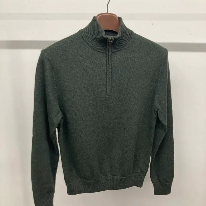 [BUNJANG] Brooks Brothers Merino Wool Quarter-Zip Sweater / 브룩스브라더스 메리노울 쿼터집 하프집업 니트 95