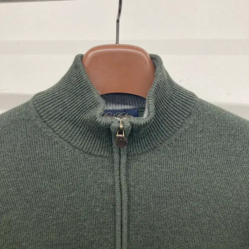[BUNJANG] Brooks Brothers Merino Wool Quarter-Zip Sweater / 브룩스브라더스 메리노울 쿼터집 하프집업 니트 95