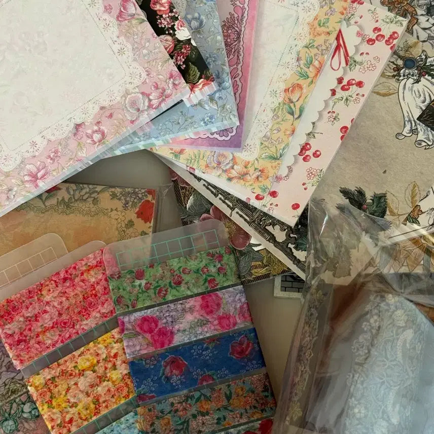 [BUNJANG] Vintage Stationery Bundle / 빈티지 블로거 문구 일괄 급처