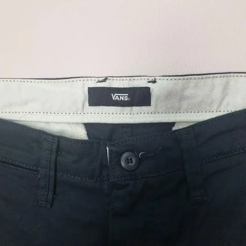 [BUNJANG] Vans Black Cotton Pants Size 32 / 반스 블랙 면바지 32사이즈