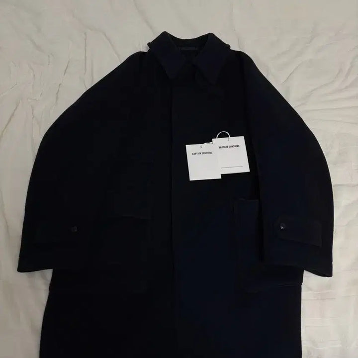 [BUNJANG] Captain Sunshine Traveler Coat Navy (Size 38) / [38] 캡틴선샤인 트래블러 코트 네이비