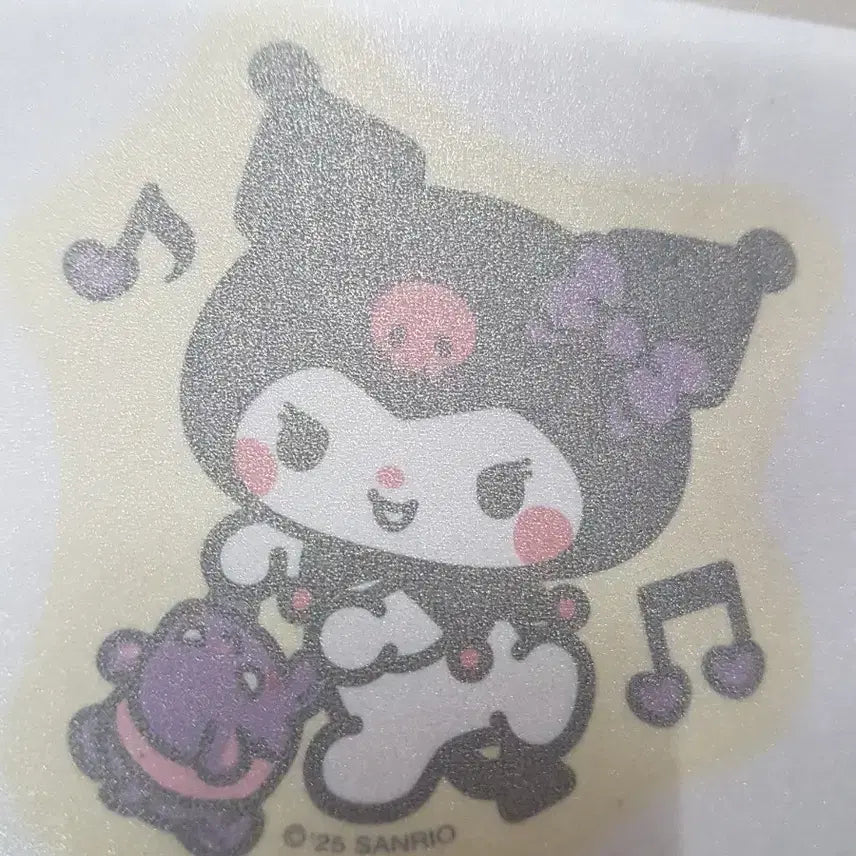 [BUNJANG] Kuromi Big Sticker Set / 쿠로미빅스티커12종
