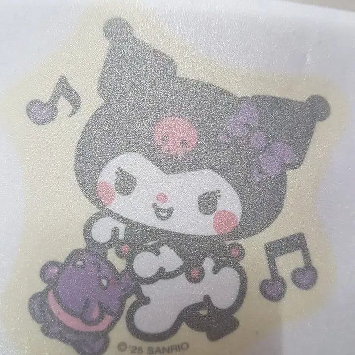 [BUNJANG] Kuromi Big Sticker Set / 쿠로미빅스티커12종