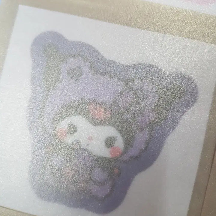 [BUNJANG] Kuromi Big Sticker Set / 쿠로미빅스티커12종