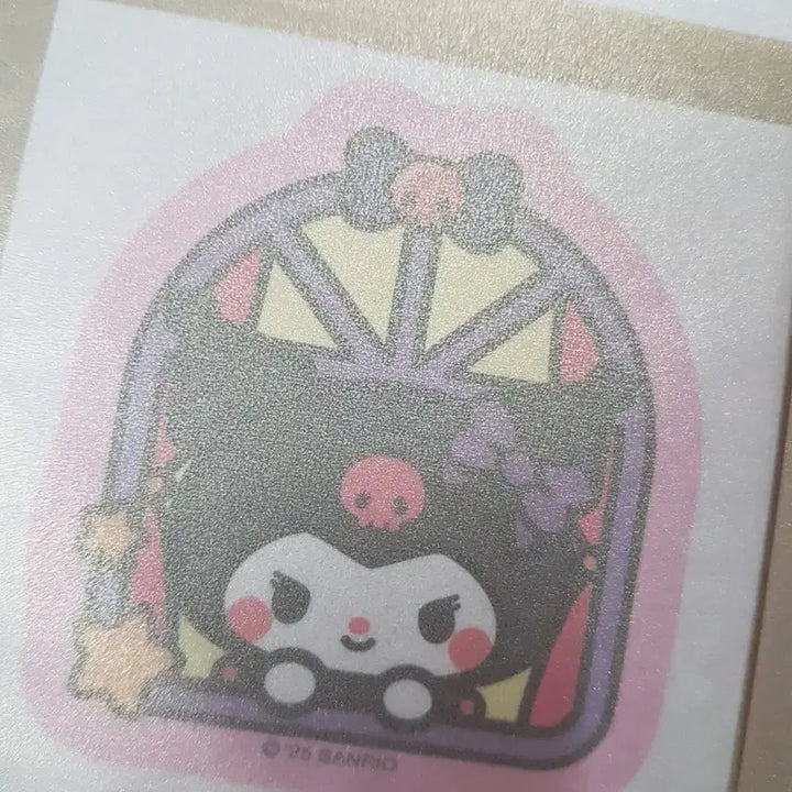 [BUNJANG] Kuromi Big Sticker Set / 쿠로미빅스티커12종