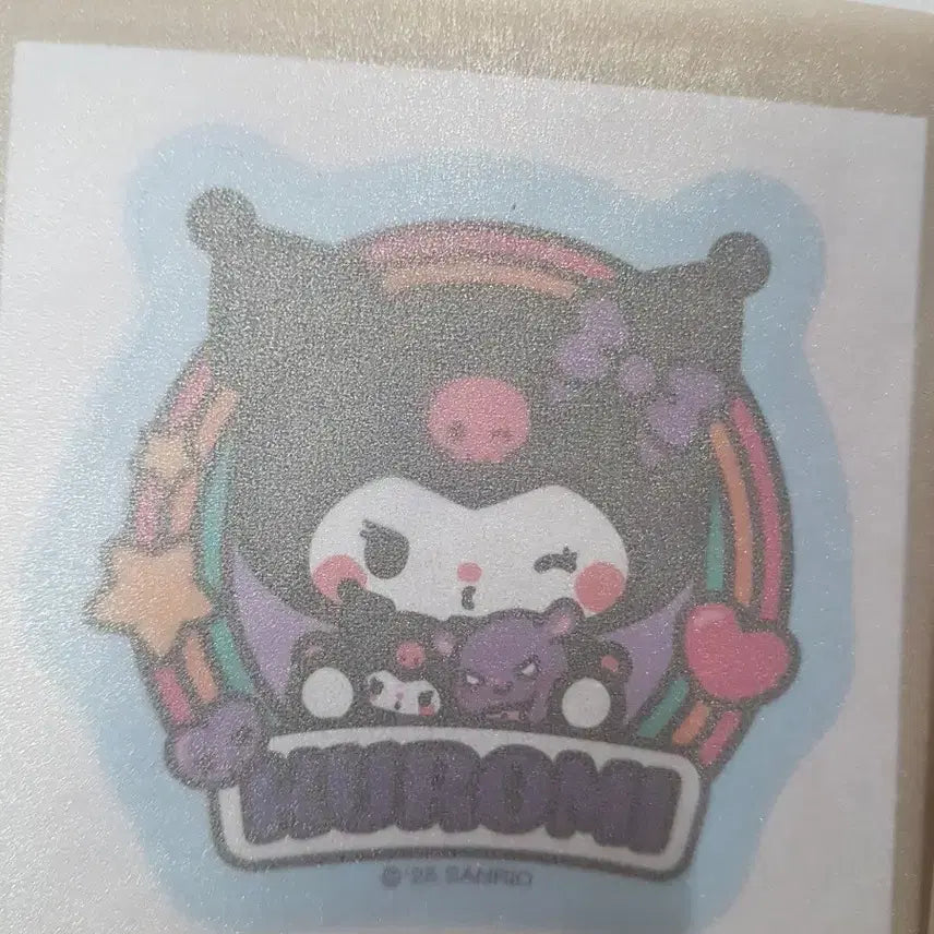 [BUNJANG] Kuromi Big Sticker Set / 쿠로미빅스티커12종